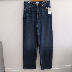 SANCTUARY | Women's Dark Wash 5-Pocket Standard Rise Straight Leg Jeans